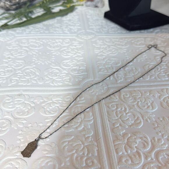 Vintage Catholic Blue Enamel Miraculous Medal Mary Religious Pin Pendant Jesus 9 - Picture 6 of 16